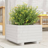 Vidaxl Planning Box 40x40x26.5 cm de pino sólido White