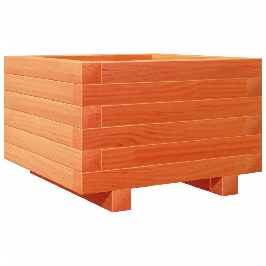 Vidaxl Fiorter Big 40x40x26.5 cm Basco di pino solido marrone