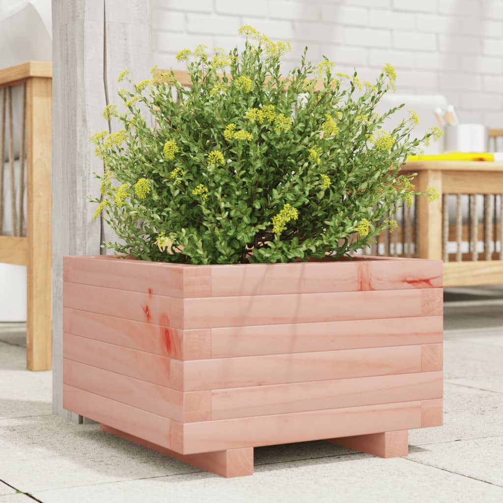 Vidaxl Planning Box 40x40x26.5 cm Douglhout sólido