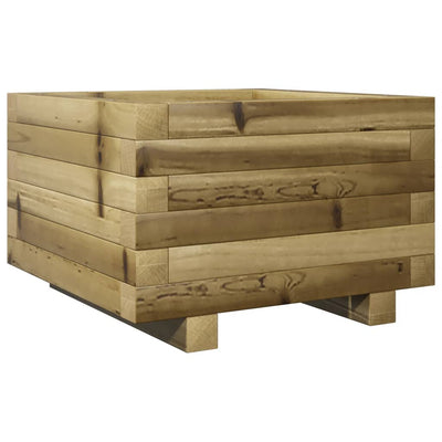 Casella di pianificazione di Vidaxl 40x40x26.5 cm Pine impregnato
