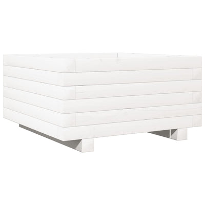 Casella di pianificazione Vidaxl 50x50x26.5 cm Pino solido