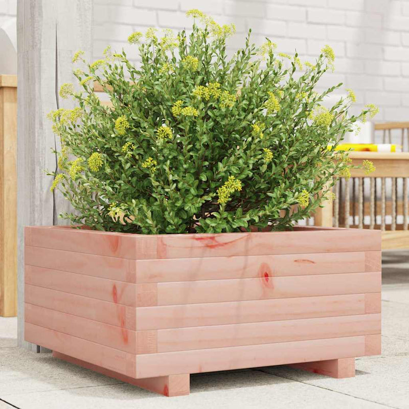 Vidaxl Planning Box 50x50x26.5 cm Douglhout sólido