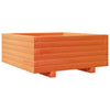 Vidaxl Planning Box 60x60x26.5 cm de pino sólido marrón