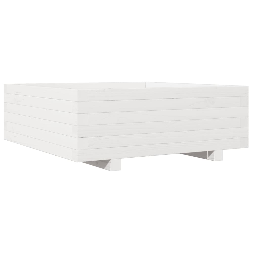 Vidaxl Planning Box 70x70x26.5 cm de pino sólido
