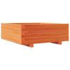 Vidaxl Planning Box 70x70x26.5 cm de pino sólido marrón