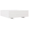 Casella di pianificazione Vidaxl 80x80x26.5 cm Pino di pino solido