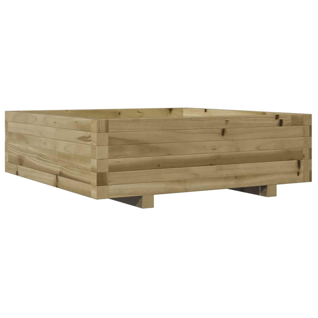 Vidaxl Planning Box 80x80x26.5 cm Pine impregnado