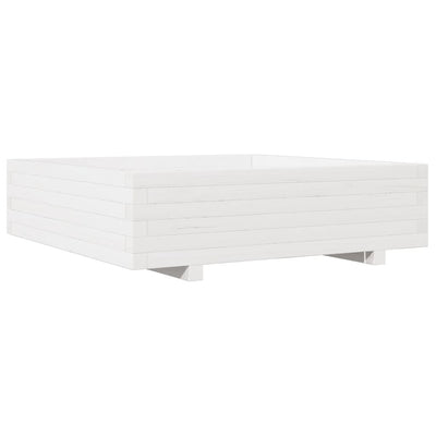 Casella di pianificazione Vidaxl 90x90x26.5 cm Pino di pino solido
