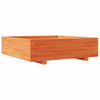 Vidaxl Planning Box 90x90x26.5 cm de pino sólido marrón