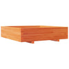 Vidaxl Planning Box 100x100x26.5 cm de pino sólido marrón