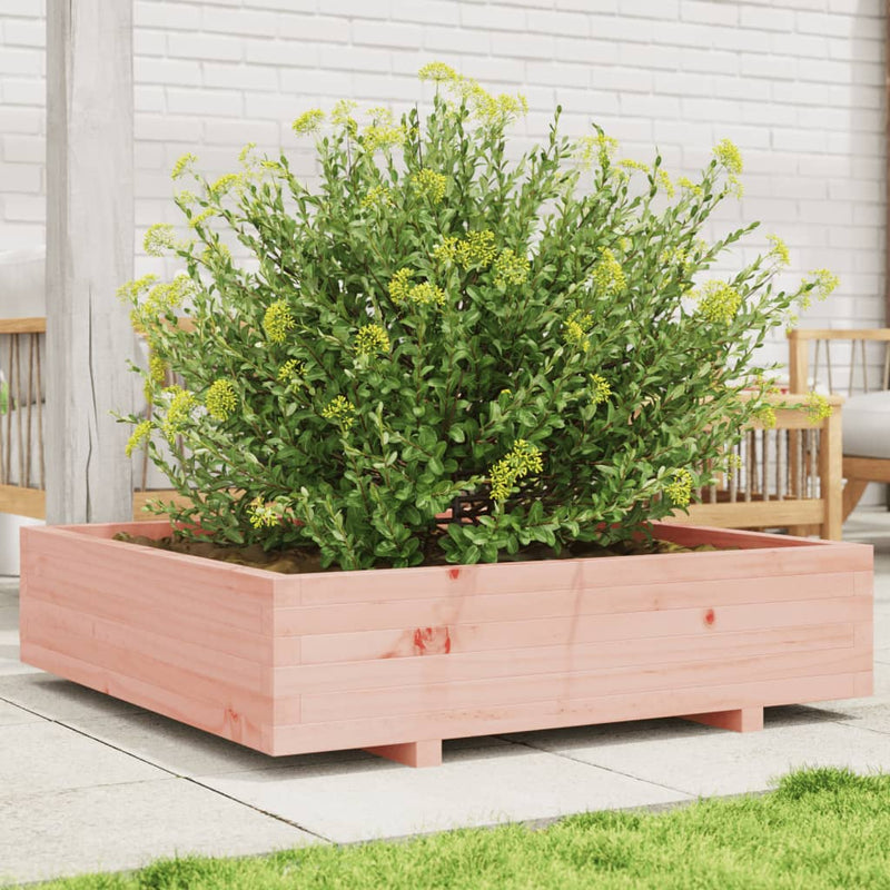Vidaxl Planning Box 100x100x26.5 cm Douglhout sólido