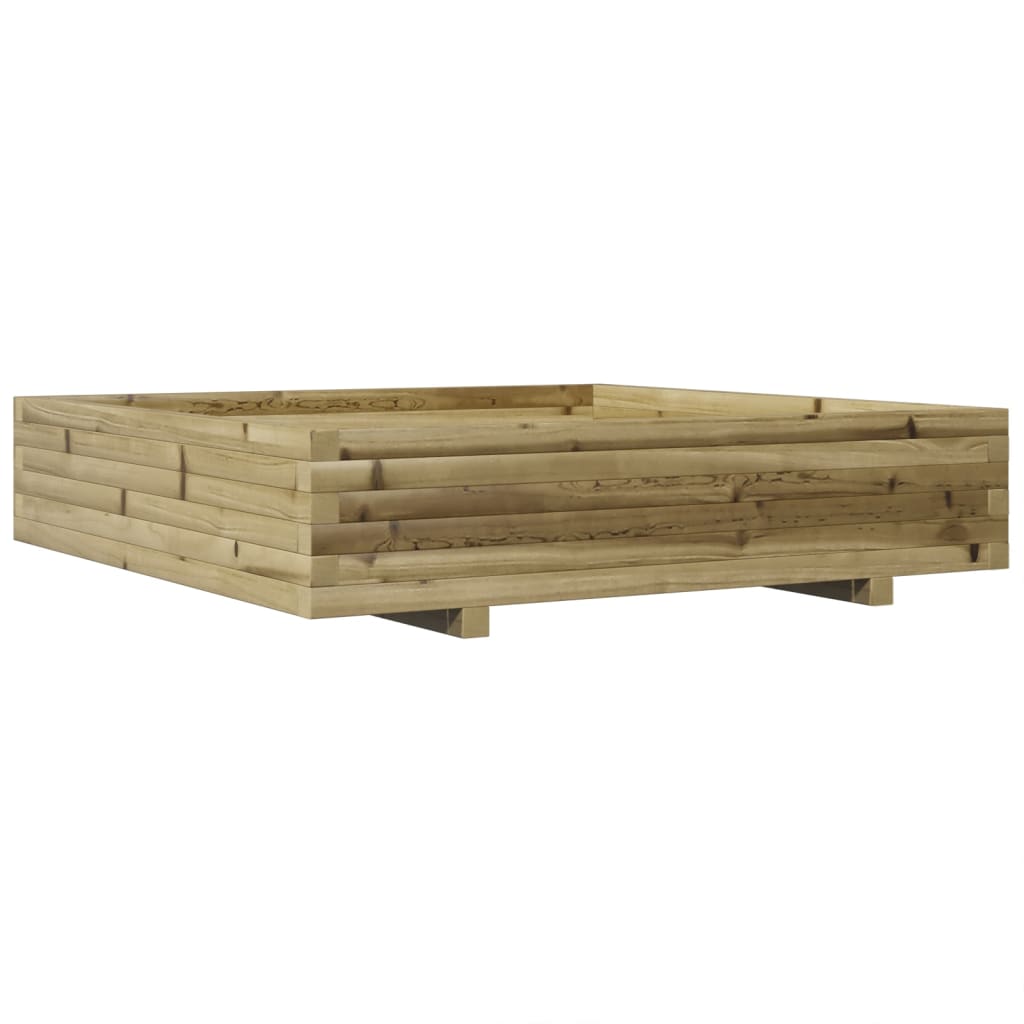 Vidaxl Planning Box 110x110x26.5 cm Pine impregnado