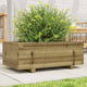 Vidaxl Planning Box 70x40x26.5 cm Pine impregnado