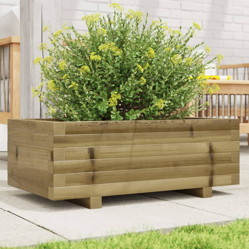 Vidaxl Planning Box 70x40x26.5 cm Pine impregnado