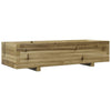 Vidaxl plantenbak 110x40x26,5 cm geïmpregneerd grenenhout