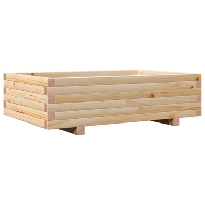 Casella di pianificazione di Vidaxl 90x60x26.5 cm Pino solido
