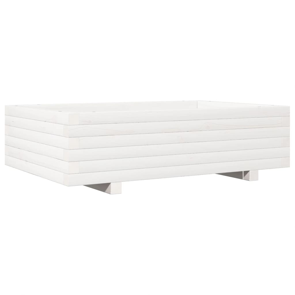 Vidaxl Planning Box 90x60x26.5 cm de pino sólido