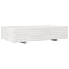 Vidaxl Planning Box 110x60x26.5 cm de pino sólido White