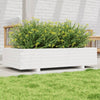 Vidaxl Planning Box 110x60x26.5 cm de pino sólido White