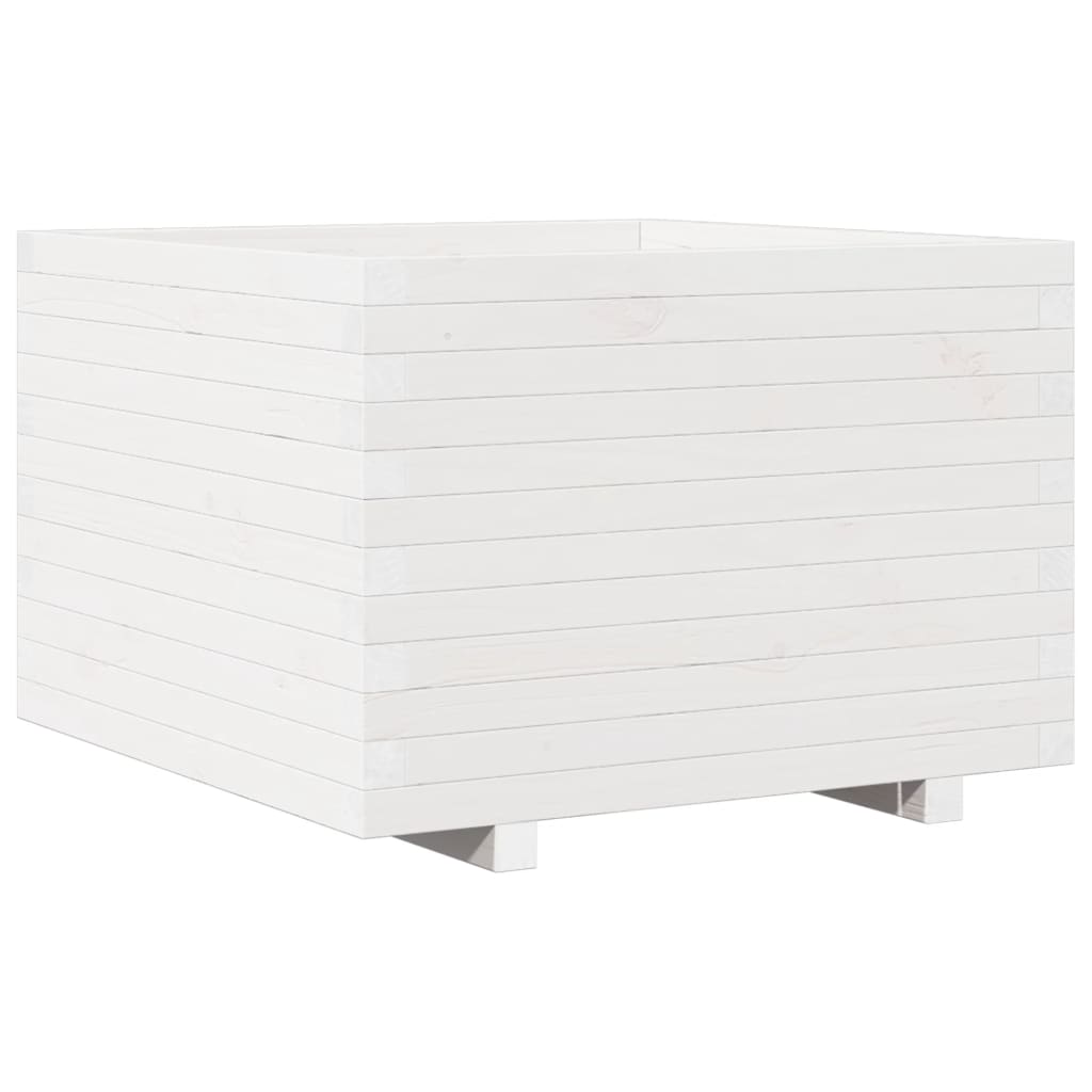 Vidaxx macetero 70x70x49,5 cm madera maciza de pino blanco