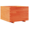 Vidaxx macetero 70x70x49,5 cm madera maciza de pino, marrón lavado