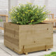 Jardinera vidaxx 70x70x49,5 cm madera de pino impregnada