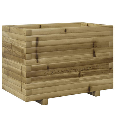 Vidaxl Planter Big 70x40x49.5 cm Pine impregnado