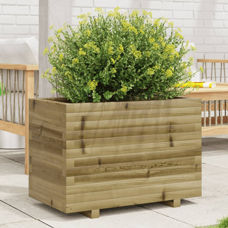 Vidaxl Planter Big 70x40x49.5 cm Pine impregnado