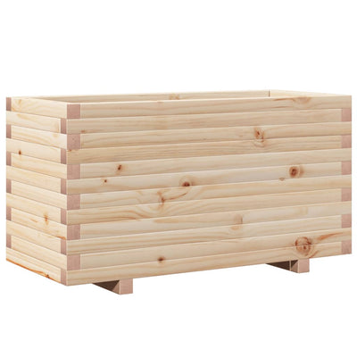 Vidaxl Planning Box 90x40x49.5 cm de pino sólido