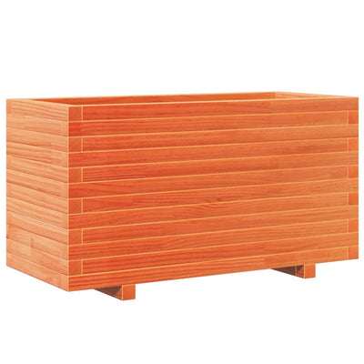 Casella di pianificazione Vidaxl 90x40x49.5 cm Basco di pino solido marrone