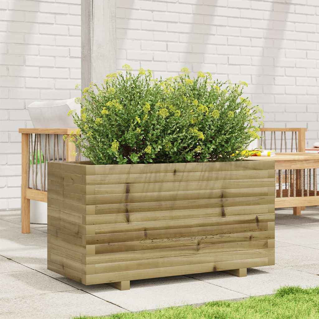 Vidaxl Planning Box 90x40x49.5 cm de madera de pino impregnada