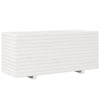 Vidaxl Planning Box 110x40x49.5 cm de pino sólido White