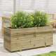 Jardinera vidaxx 110x40x49,5 cm madera de pino impregnada