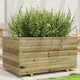 Jardinera vidaxx 90x60x49,5 cm madera de pino impregnada