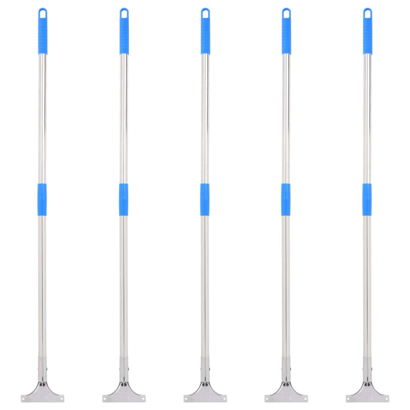 Il tergicristallo Vidaxl manette 5 ST 119,5 cm in acciaio e plastica