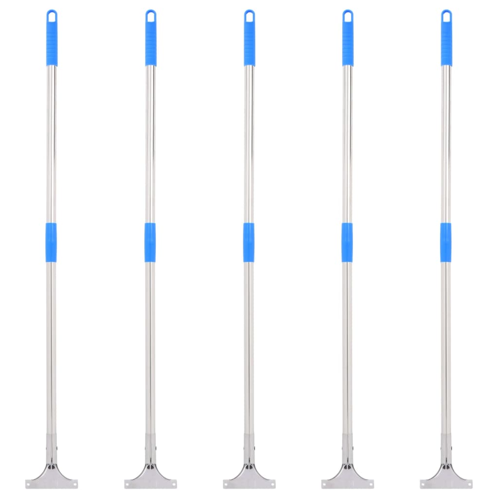 Vidaxl Manijas de limpiaparabrisas de Vidaxl 5 ST 119.5 cm de acero y plástico