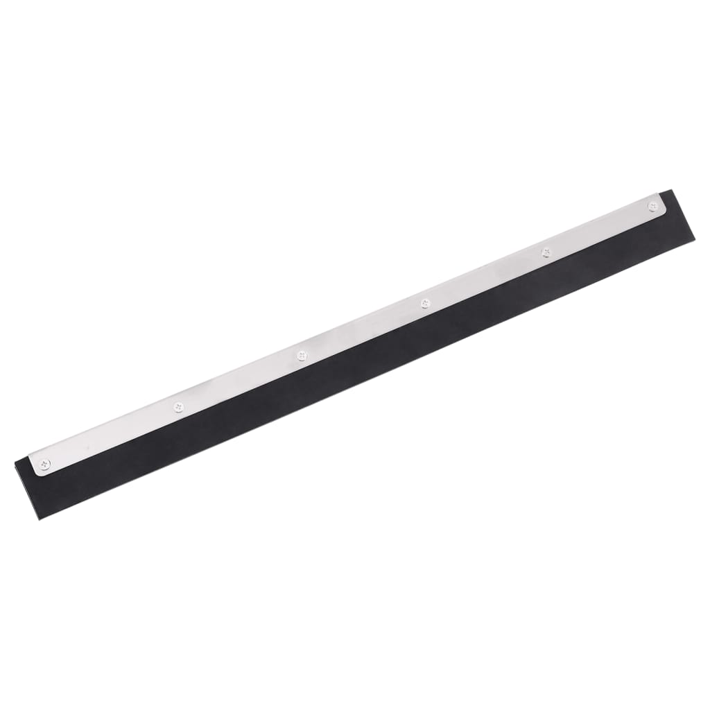 Cabezal de limpieza de piso Vidaxl 45.5x2x5 cm de acero y goma