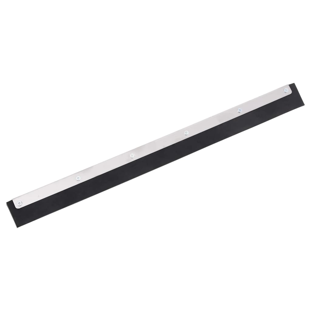 Vidaxl Pavimenti di asciugatura del pavimento 5 ST 45.5x2x5 cm in acciaio e gomma