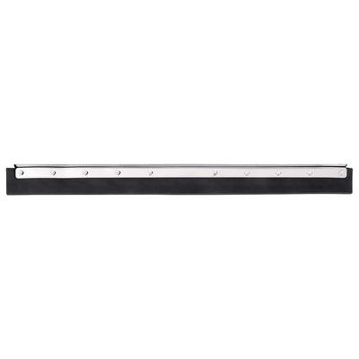 Vidaxl Pavimenti di asciugatura del pavimento 5 ST 75x2x5 cm in acciaio e gomma