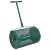 Spandiconcime Vidaxx 75l ø40x60 cm acciaio verde