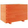 Vidaxx macetero 70x40x49,5 cm madera maciza de pino, marrón lavado