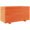 Vidaxx macetero 90x40x49,5 cm madera maciza de pino, marrón lavado