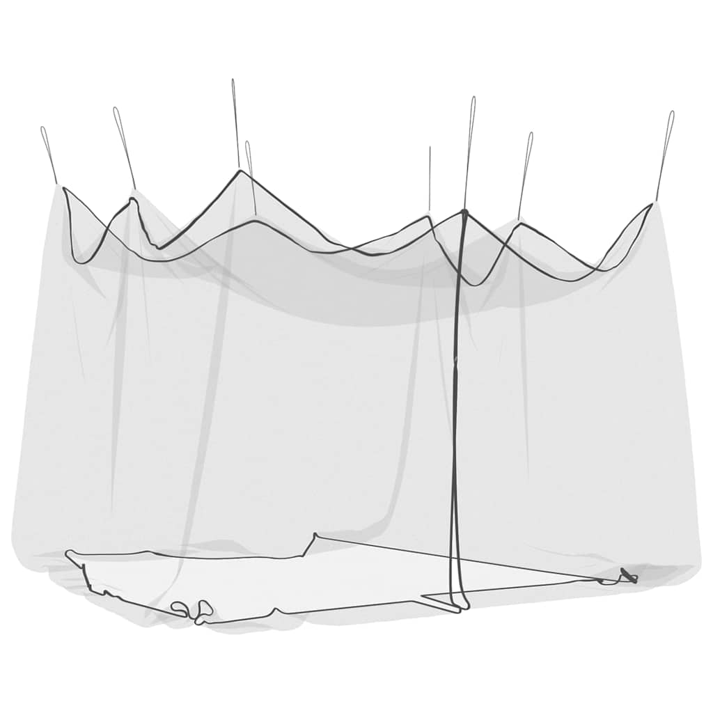Vidaxl Mosquito Net per 156 mesh 300x300x250 cm nero