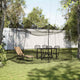 Vidaxl Mosquito Net para dentro y fuera de 156 Mesh 300x300x250 cm Negro