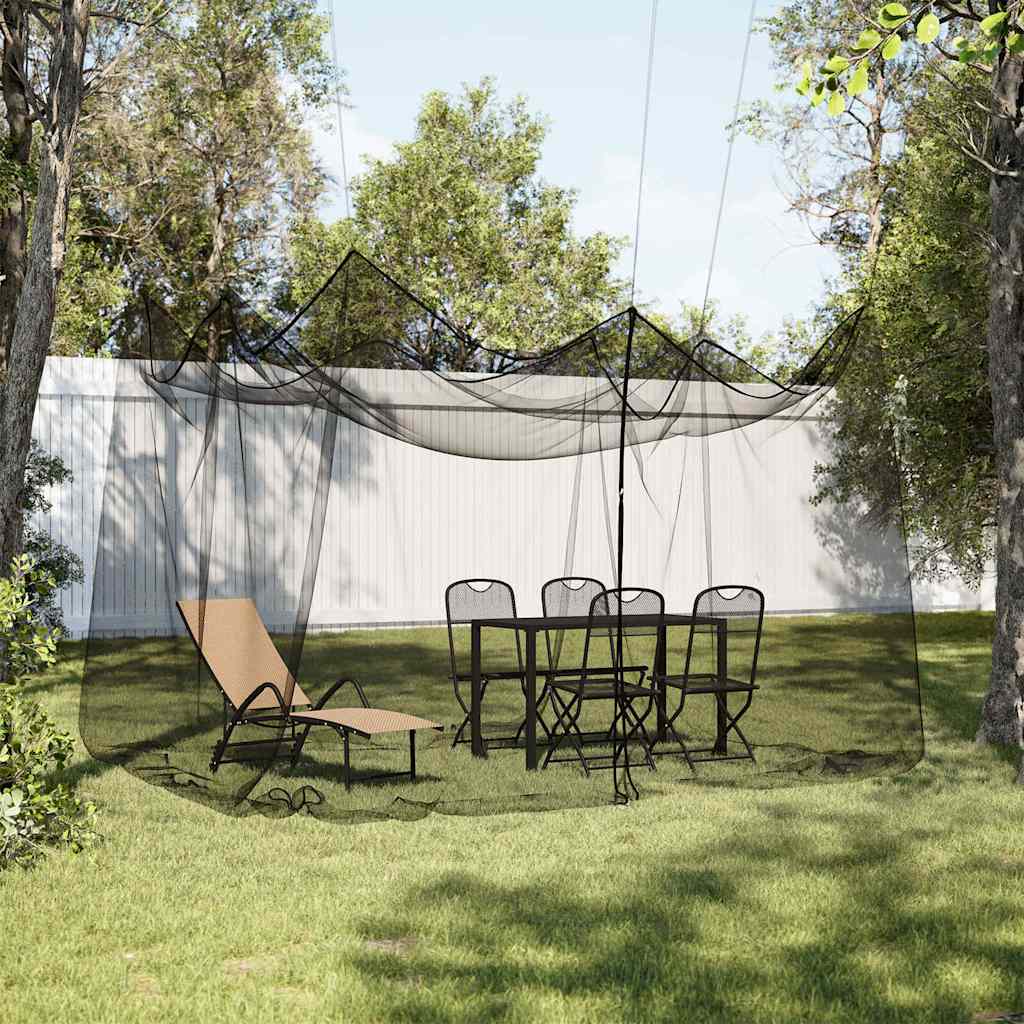 Vidaxl Mosquito Net per 156 mesh 300x300x250 cm nero