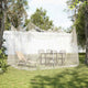 Vidaxl Mosquito Net para dentro y fuera de 156 Mesh 300x300x250 cm blanco