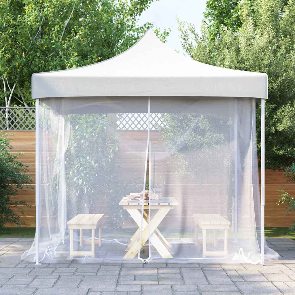 Vidaxl Mosquito Net per interno e all'esterno di 156 mesh 300x300x200 cm bianco