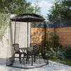 Vidaxl Mosquito Neta para Umbrella 220 Mesh φ300x230 cm Negro