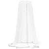 Vidaxl Mosquito Neta para Umbrella 220 Mesh φ330x250 cm blanco