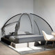 Vidaxx mosquitera con puertas mongolia 220 malla 200x200x135 cm negro